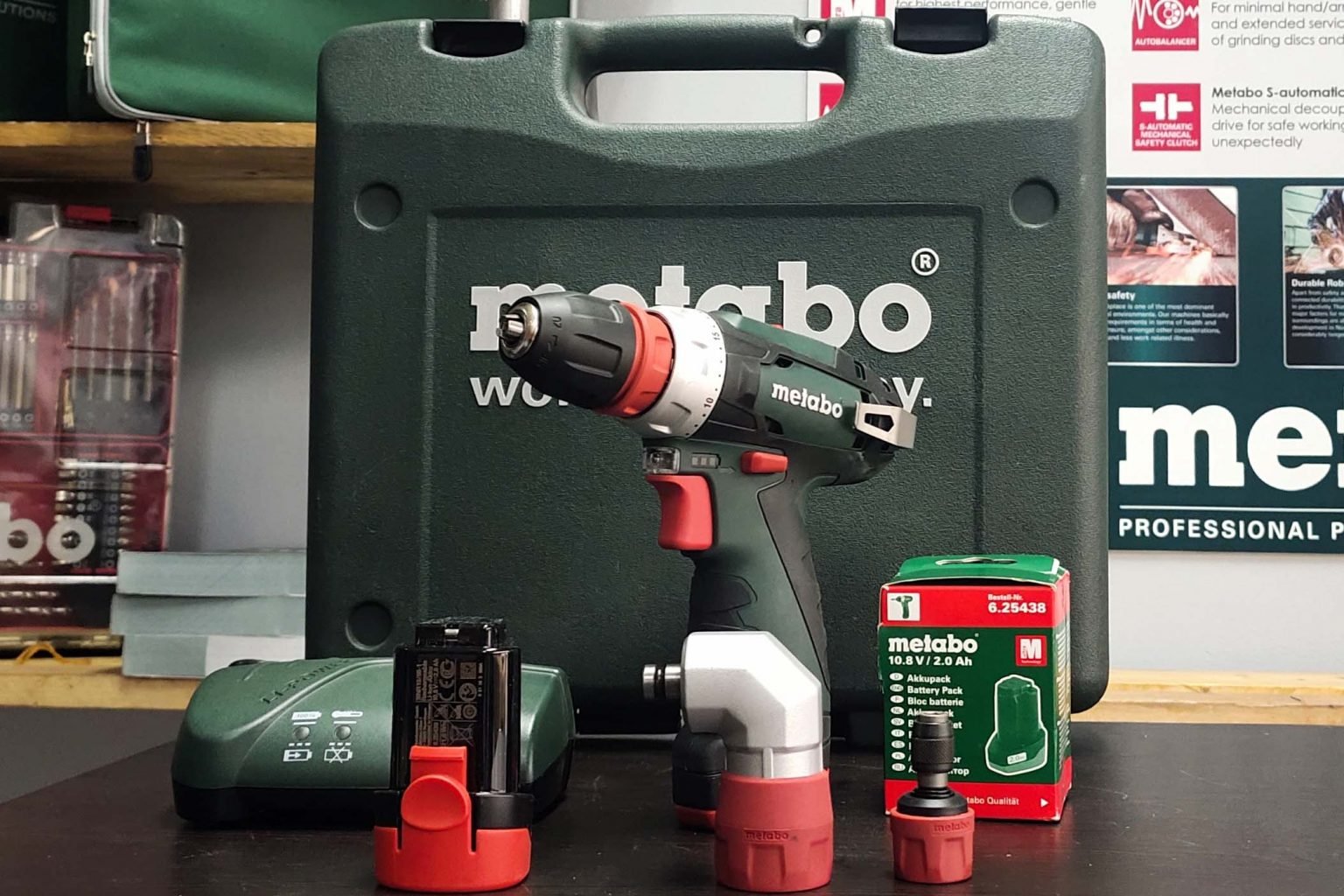 Metabo Cordless Drill 12V with Battery Pack Powermaxx BS | DARiV Power .