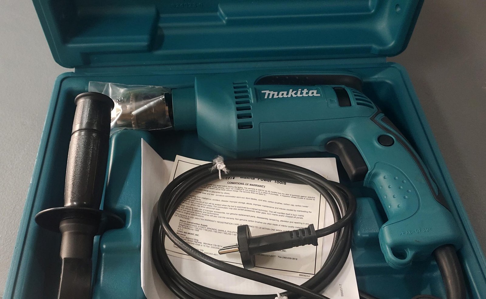 Makita Hammer Drill With carrying case (HP1640k) | DARiV Power Tools