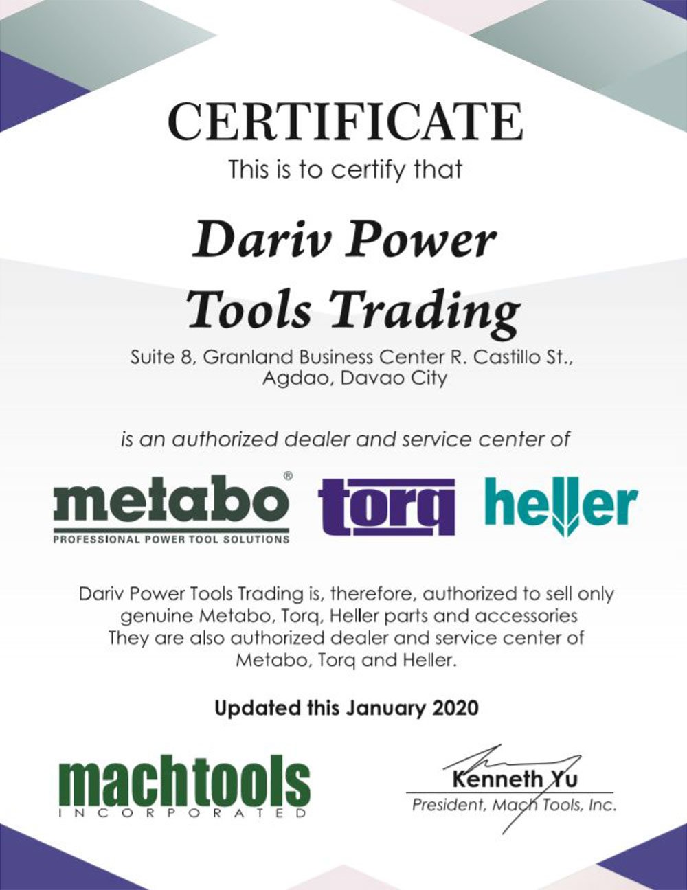 About Us DARiV Power Tools